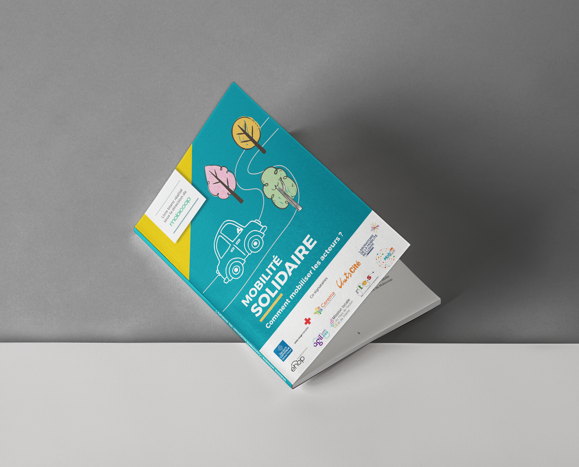 Couverture du livre blanc Mobicoop sur la mobilité de demain